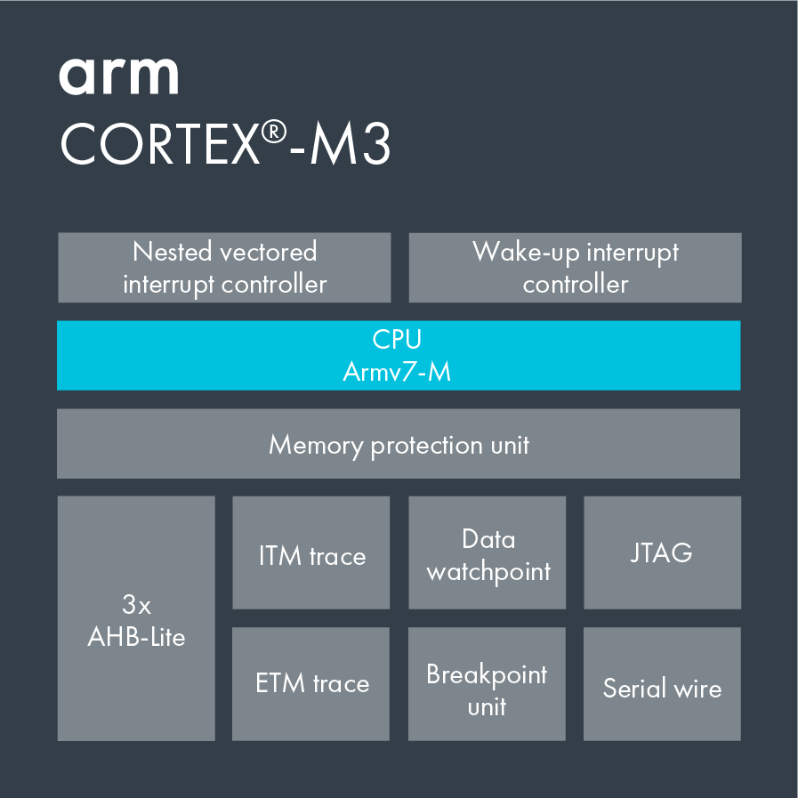 Block Diagram on Cortex-M3.